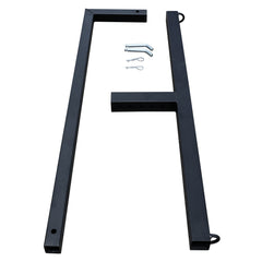 Vantana Heavy-Duty 2-Inch Hitch Truck Bed Extender 350LB Capacity for Oversized Cargo Hauling