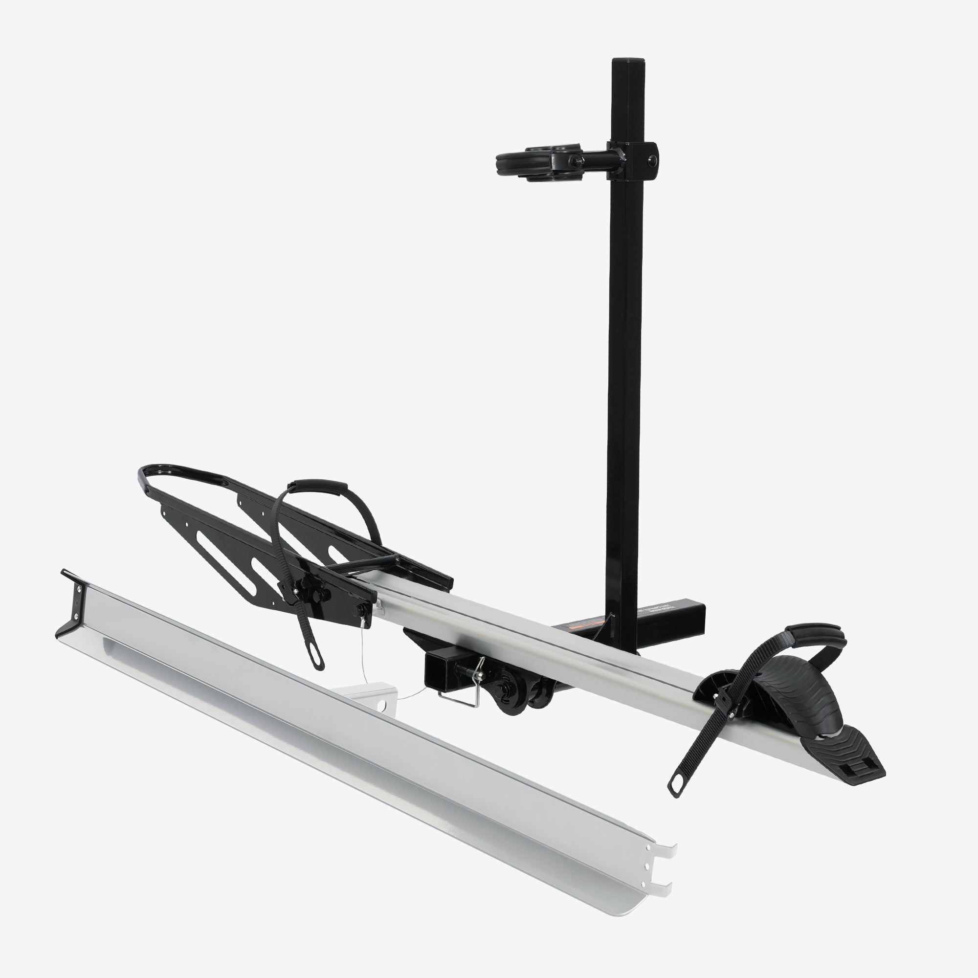 Bicycle rack on a white background