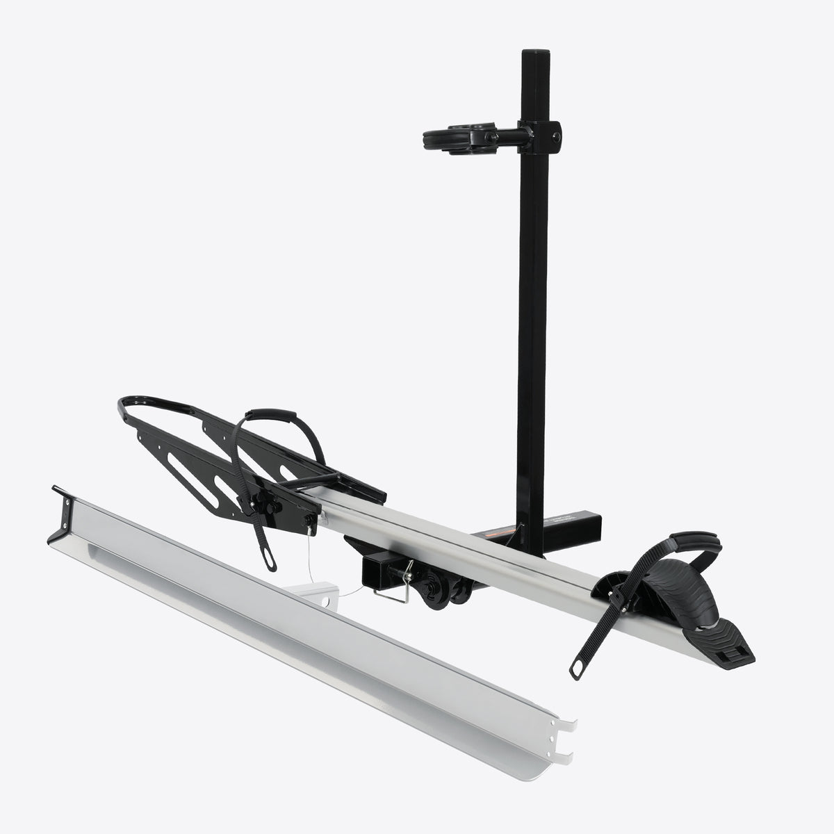 Bicycle rack on a white background