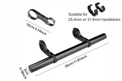 11.8″ Aluminum Handlebar Extension Mount