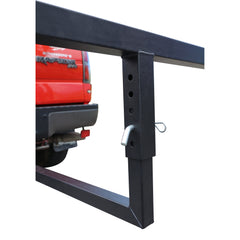 Vantana Heavy-Duty 2-Inch Hitch Truck Bed Extender 350LB Capacity for Oversized Cargo Hauling