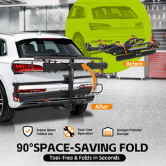 Flex Duo Hitch 2-Bike Rack with Ramp