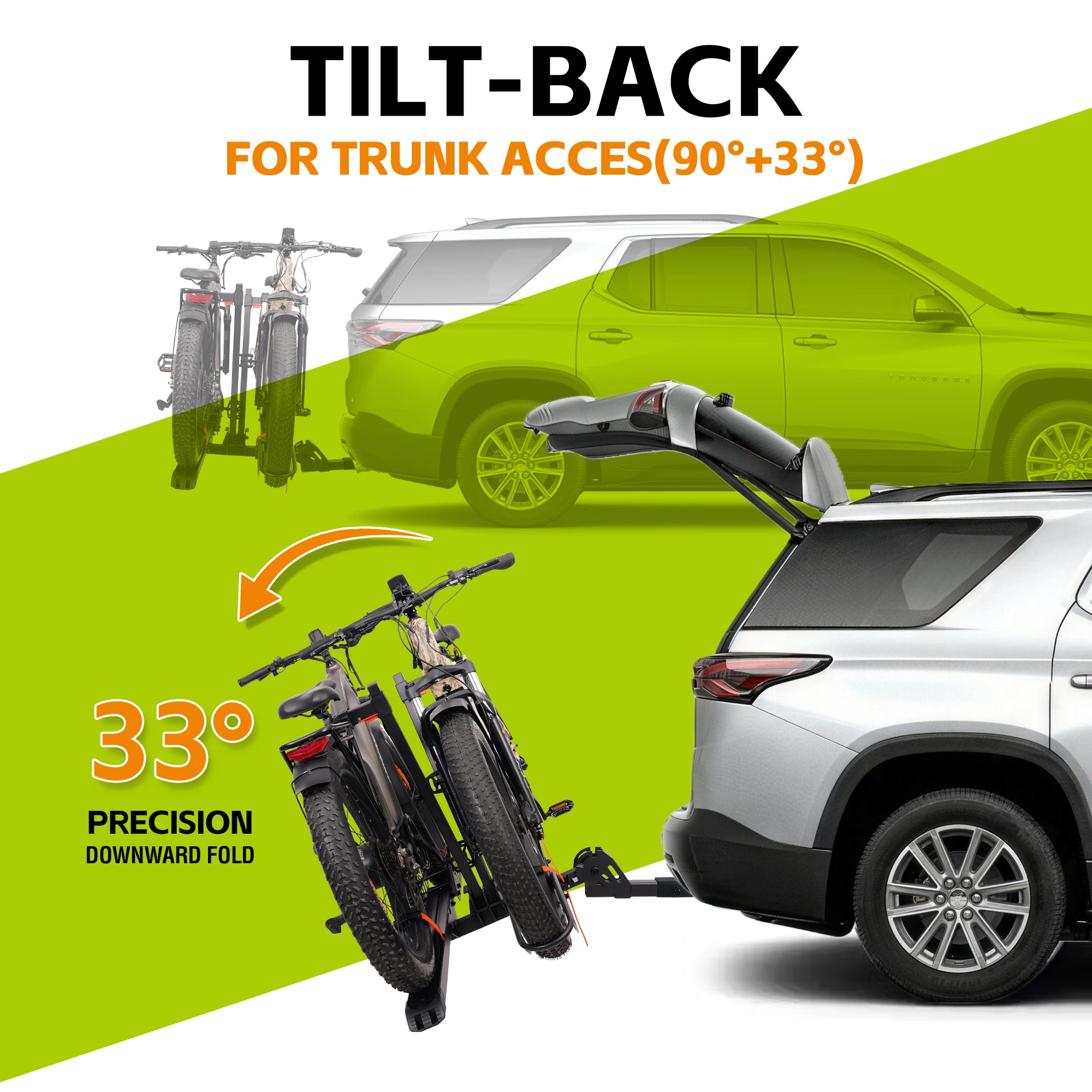Flex Pro Hitch Bike Rack with Lock – Vantana
