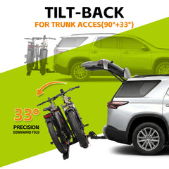 Flex Pro Hitch Bike Rack with Lock