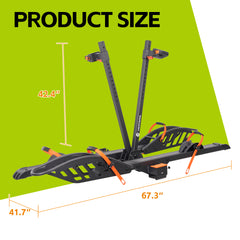 Flex Pro Hitch Bike Rack with Lock