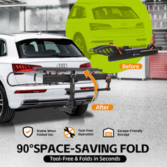 Flex Solo Hitch Bike Rack with Ramp
