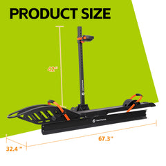 Flex Solo Hitch Bike Rack with Ramp