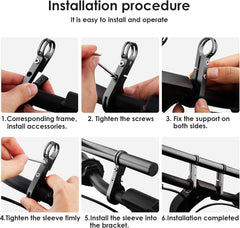 8″ Carbon Fiber Handlebar Extension Mount